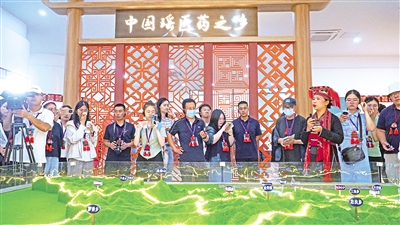 8月24日,記者一行走進“中國瑤醫藥之鄉”廣西來賓市金秀瑤族自治縣。